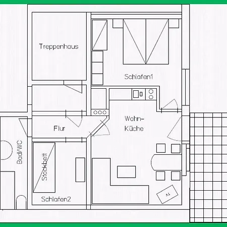 Apartment Haus-fechtig-wohnung-typ-b